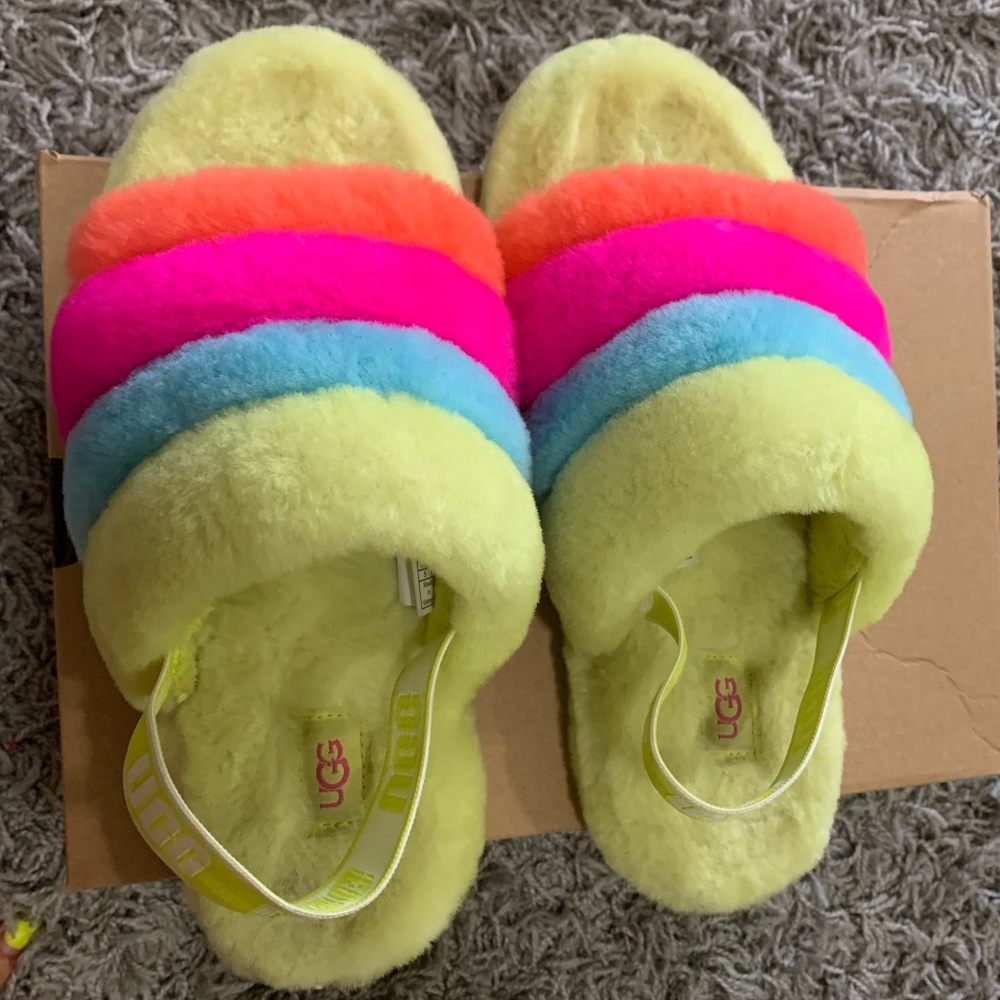 Ugg fluff Yeah slide (sandal) - Picture 5 of 10